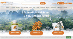 Desktop Screenshot of mycomedica.cz